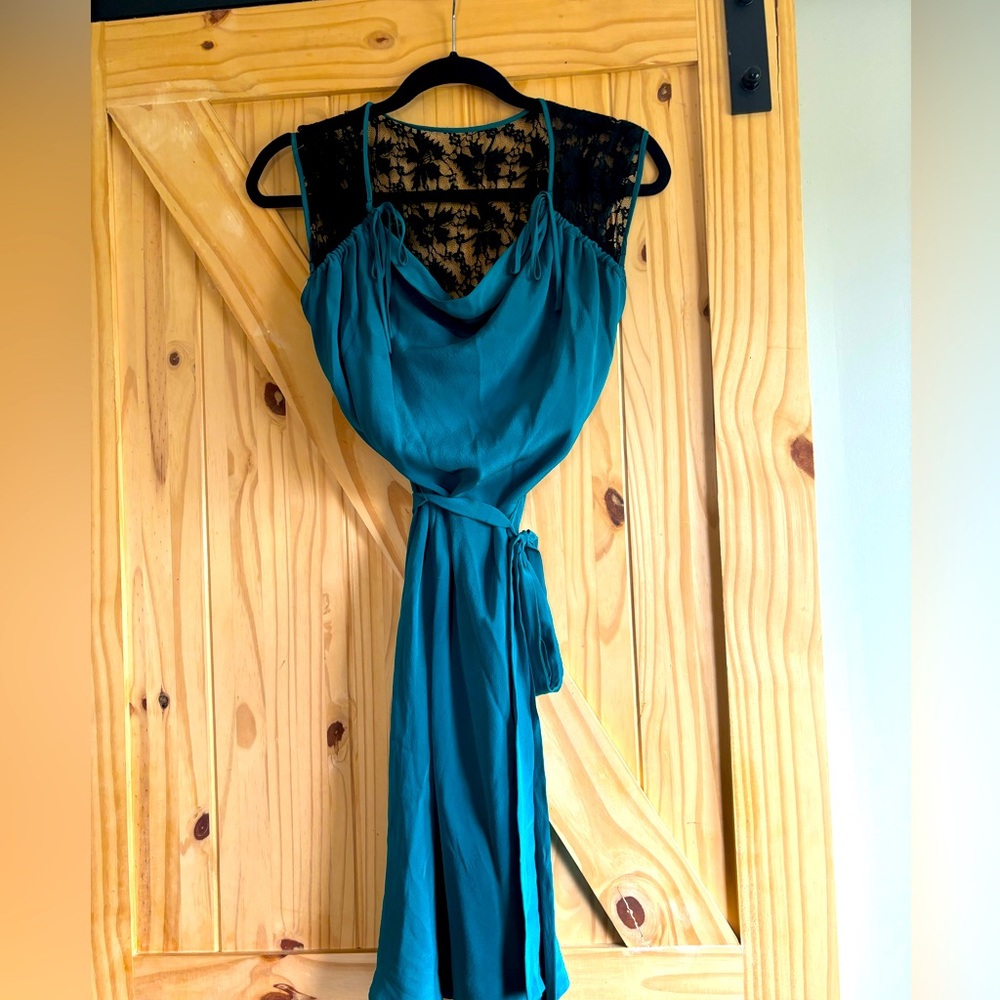 Gorgeous Falls Silk Dress